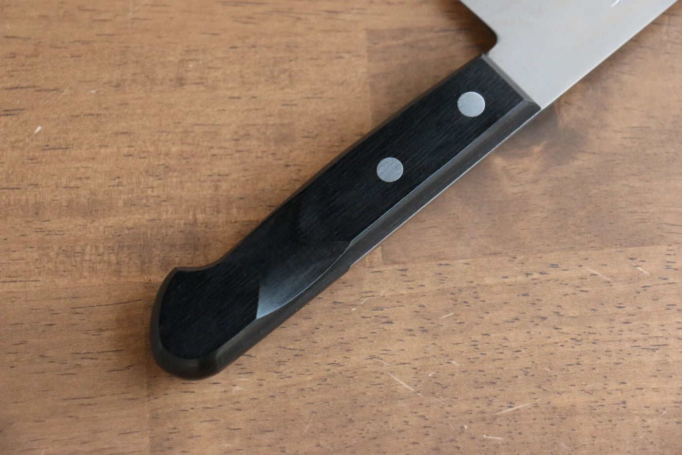 Thương hiệu Nao Yamamoto VG10 Thép Damascus Dao đa năng Gyuto dao Nhật 210mm chuôi dao gỗ Pakka đen