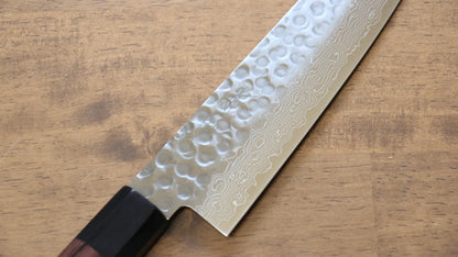 Thương hiệu Seisuke AUS10 Thép Damascus 45 lớp  Dao đa năng Gyuto dao Nhật 180mm chuôi dao gỗ Đàn Hương