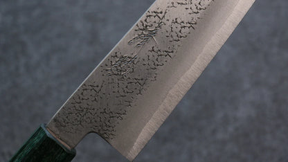 Seisuke Marke Super Blue Steel Handgeschmiedetes Santoku-Mehrzweckmesser Japanisches Messer 165 mm