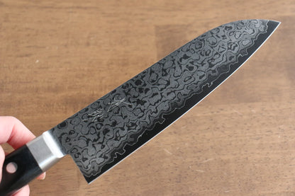 Hochwertiges japanisches Messer Seisuke Mehrzweckmesser Santoku Damaststahl 45 Lagen AUS10 165mm
