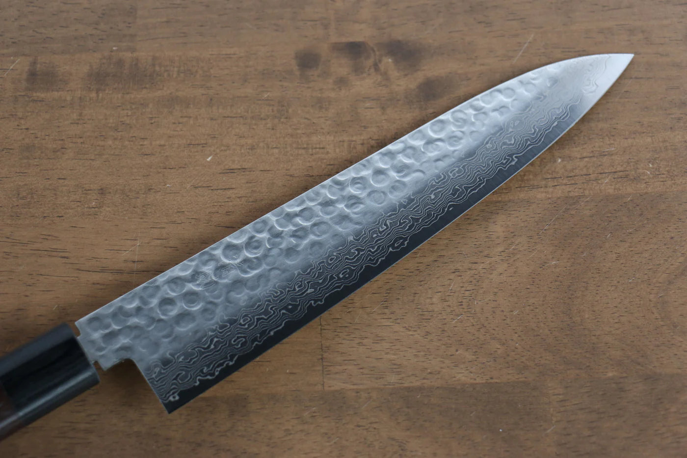 Thương hiệu Seisuke VG10 16 lớp Thép Damascus dao rèn thủ công Dao đa năng Gyuto dao Nhật 210mm chuôi dao gỗ Đàn Hương