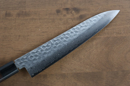 Thương hiệu Seisuke VG10 16 lớp Thép Damascus dao rèn thủ công Dao đa năng Gyuto dao Nhật 210mm chuôi dao gỗ Đàn Hương