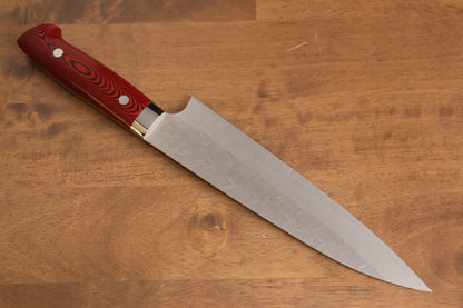 Thương hiệu Takeshi Saji SRS 13 Rèn thủ công Dao đa năng Gyuto dao Nhật 210mm chuôi dao làm từ chất liệu nhựa micarta