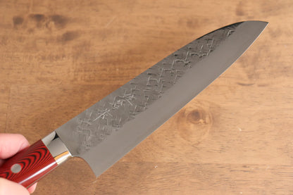 Thương hiệu Takeshi Saji SRS 13 Rèn thủ công Dao đa năng Santoku dao Nhật 165mm chuôi dao làm từ chất liệu nhựa micarta