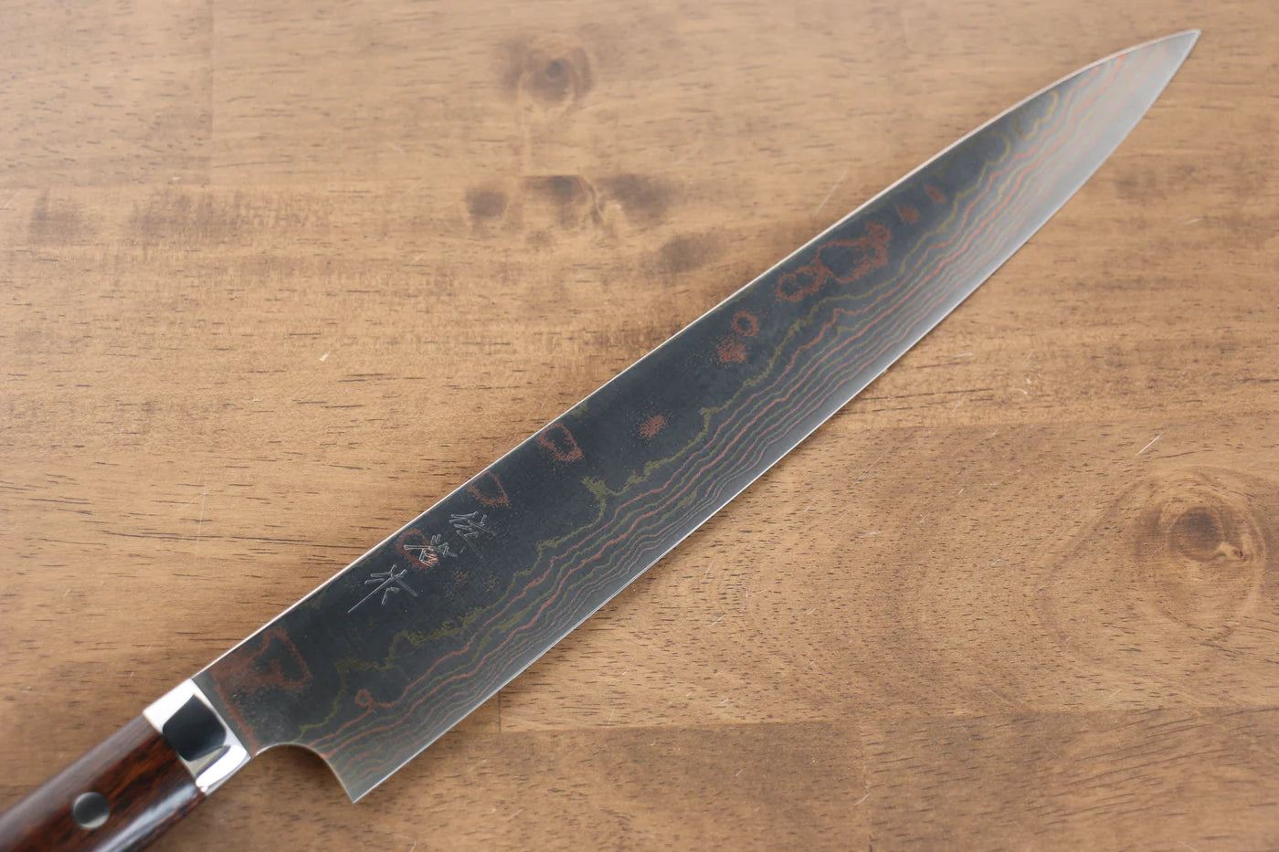 Dao Nhật cao cấp - Seisuke dao đa năng Gyuto thép Damascus VG10 33 lớp 210mm