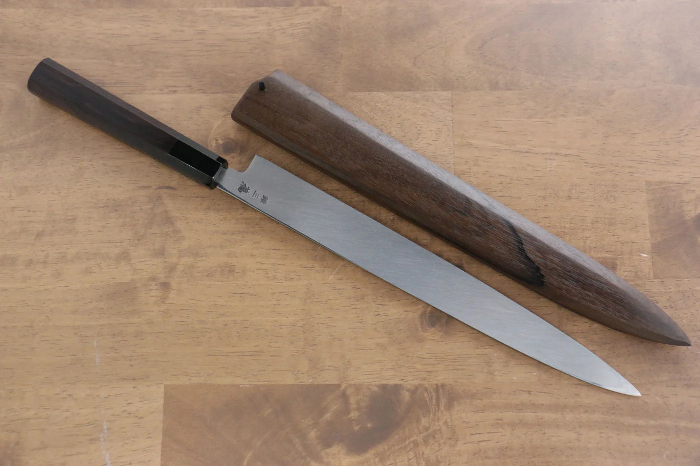 Japanisches High-End-Messer – Sakai Takayuki Chef Series-Version, spezialisiertes Yanagiba-Sashimi-Messer, silberner Nr. 3-Stahl, 300 mm mit Etui