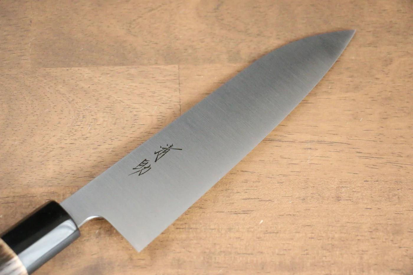Thương hiệu Seisuke Thép Thụy điển Dao đa năng Santoku dao Nhật 180mm chuôi dao gỗ cây Hạt dẻ