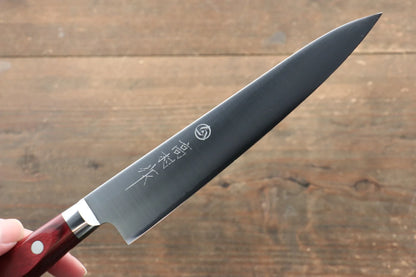 Marke Takamura Knives R2/SG2 Kleines Mehrzweckmesser Kleines japanisches Messer 150 mm roter Sperrholzgriff