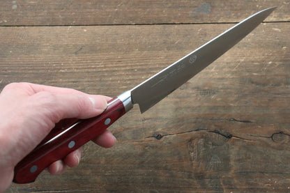 Free ship - Thương hiệu Takamura Knives R2/SG2 Dao nhỏ đa năng Petty dao Nhật 150mm chuôi dao gỗ ép đỏ