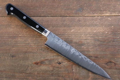 Marke Takamura Knives VG10 Handgeschmiedetes kleines Mehrzweckmesser Kleines japanisches Messer 150 mm Griff aus schwarzem Pakkaholz