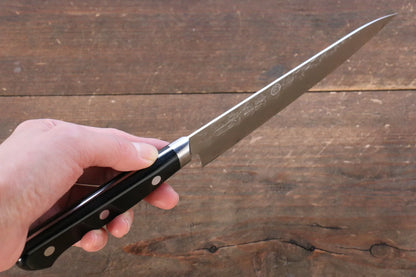 Thương hiệu Takamura Knives  VG10 Rèn thủ công Dao nhỏ đa năng Petty dao Nhật 150mm chuôi dao gỗ Pakka đen