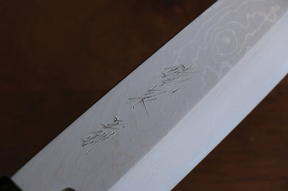 Thương hiệu Tessen by Yamatsuka Tamahagane Thép Damascus Dao đa năng Santoku dao Nhật 165mm