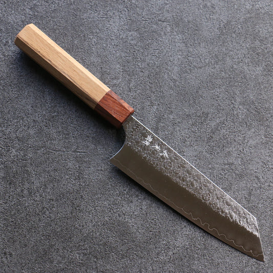 Thương hiệu Yoshimi Kato Mặt nước R2/SG2 dao rèn thủ công Dao đa năng Bunka dao Nhật 165mm chuôi dao gỗ Sồi