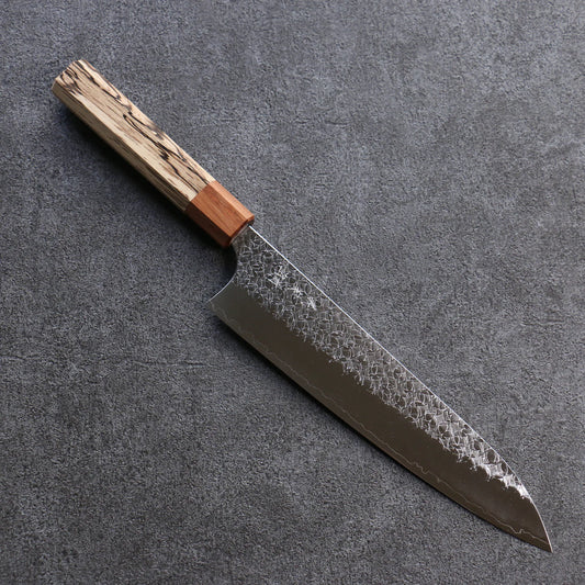 Thương hiệu Yoshimi Kato Mặt nước R2/SG2 dao rèn thủ công Dao đa năng Gyuto dao Nhật 210mm chuôi dao gỗ Sồi