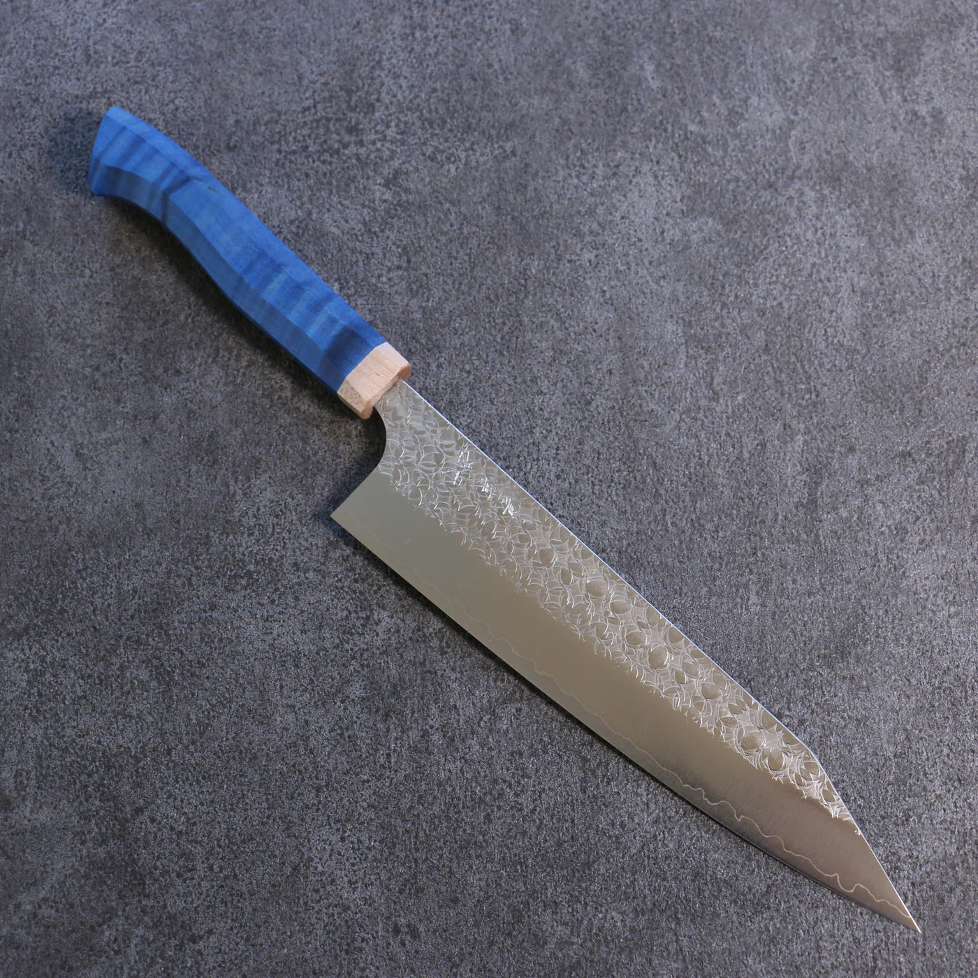 Thương hiệu Yoshimi Kato Mặt nước thép R2/SG2 dao rèn thủ công Dao đa năng Gyuto dao Nhật 210mm