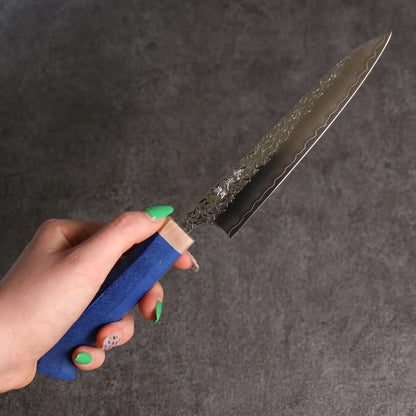 Hochwertiges japanisches Messer – Yoshimi Kato Mehrzweck-Kleinmesser Petty Steel R2/SG2 Klingenlänge 150 mm