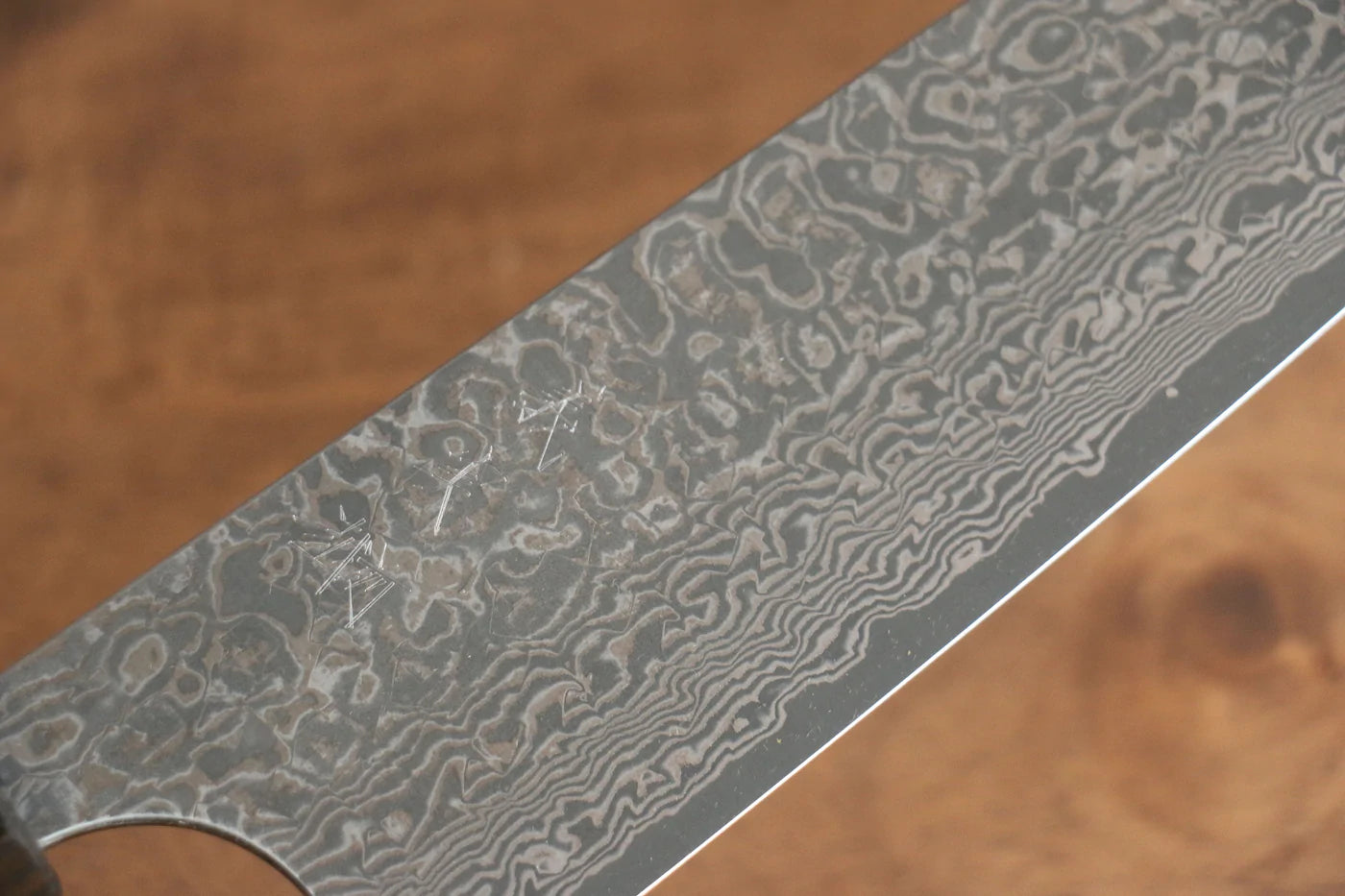 Thương hiệu Yoshimi Kato VG10 Thép Damascus Dao đa năng Gyuto dao Nhật 210mm Chuôi dao