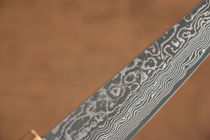 Thương hiệu Yoshimi Kato VG10 Thép Damascus Dao nhỏ đa năng Petty dao Nhật 120mm Cây ôliuChuôi dao