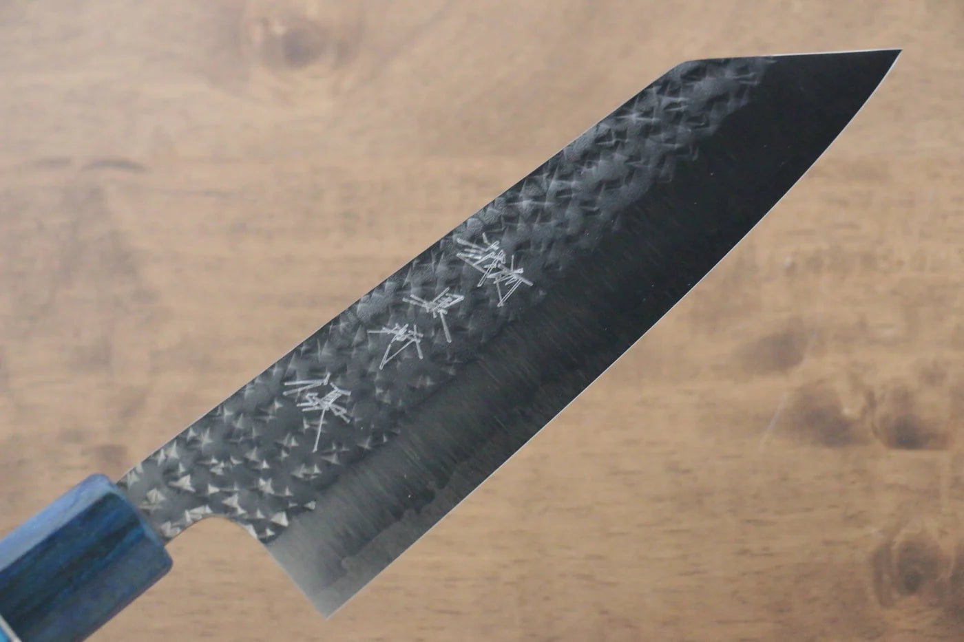 Thương hiệu Yu Kurosaki Ánh Sáng Senko R2/SG2 Rèn thủ công Dao đa năng Bunka dao Nhật 165mm chuôi chuôi  dao gỗ Phong (màu xanh lam