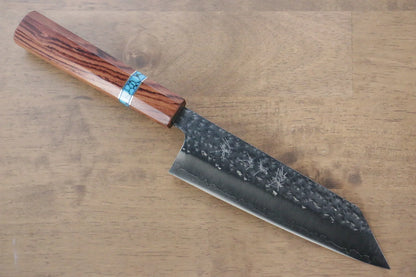 Thương hiệu Yu Kurosaki Ánh Sáng Senko R2/SG2 Rèn thủ công Dao đa năng Bunka dao Nhật 165mm chuôi chuôi  dao gỗ Phong (màu nâu