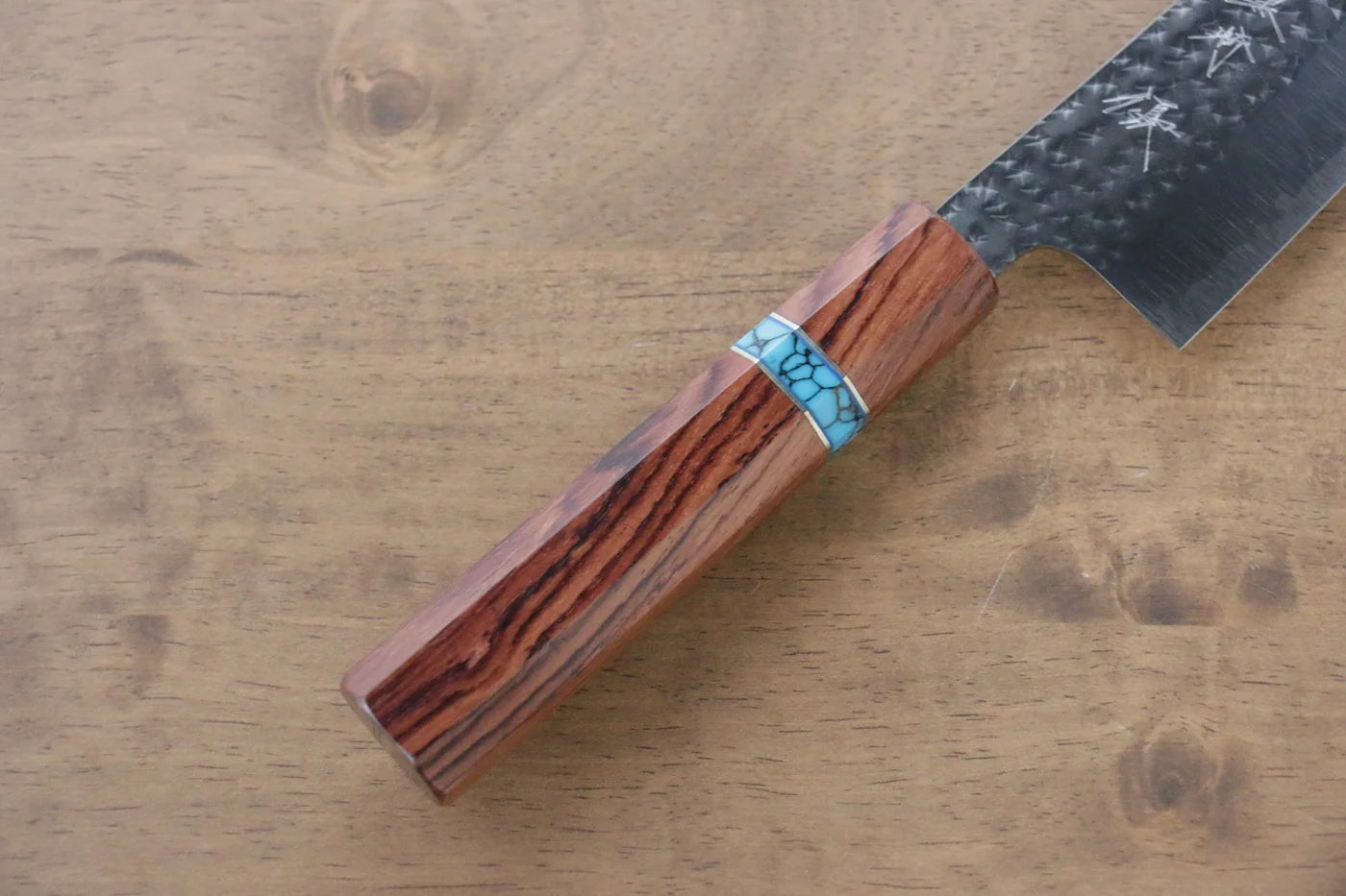 Thương hiệu Yu Kurosaki Ánh Sáng Senko R2/SG2 Rèn thủ công Dao đa năng Bunka dao Nhật 165mm chuôi chuôi  dao gỗ Phong (màu nâu