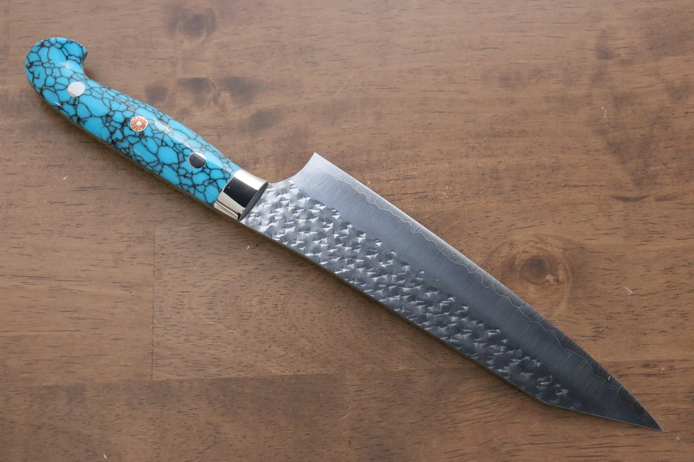 Thương hiệu Yu Kurosaki Ánh Sáng Senko R2/SG2 Rèn thủ công Dao đa năng Gyuto dao Nhật 180mm đá Ngọc Lam