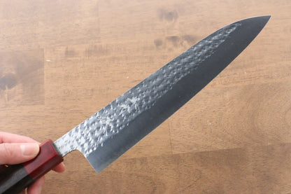 Thương hiệu Yu Kurosaki dòng Ánh Sáng Senko thép R2/SG2 dao rèn thủ công Dao đa năng Gyuto dao Nhật 210mm chuôi dao gỗ Đàn Hương