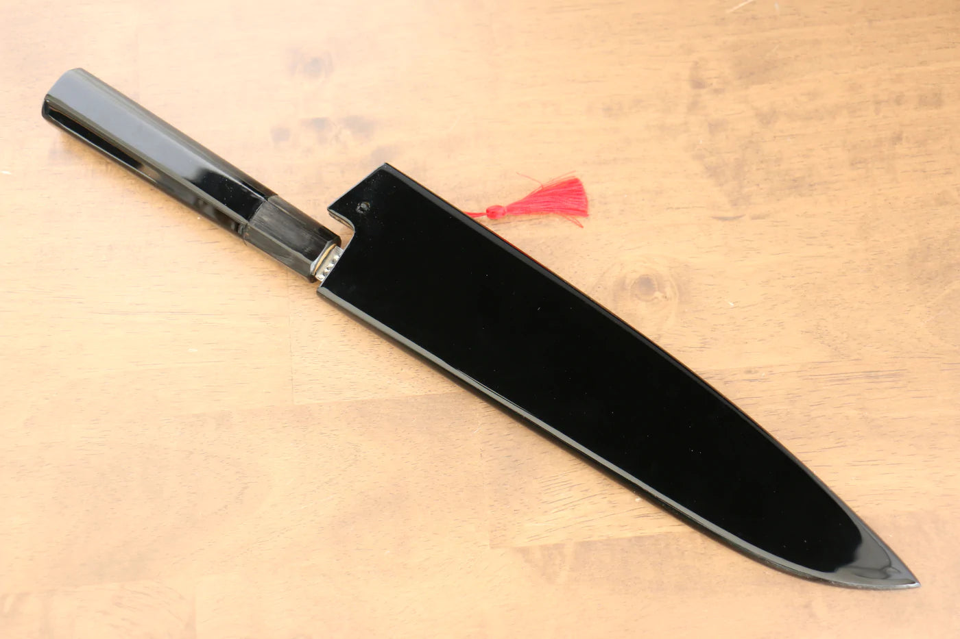 Thương hiệu Yu Kurosaki Ánh Sáng Senko R2/SG2 Rèn thủ công Khảm vàng hình Rồng Dao đa năng Gyuto dao Nhật 240mm sơn mài Có kèm bao