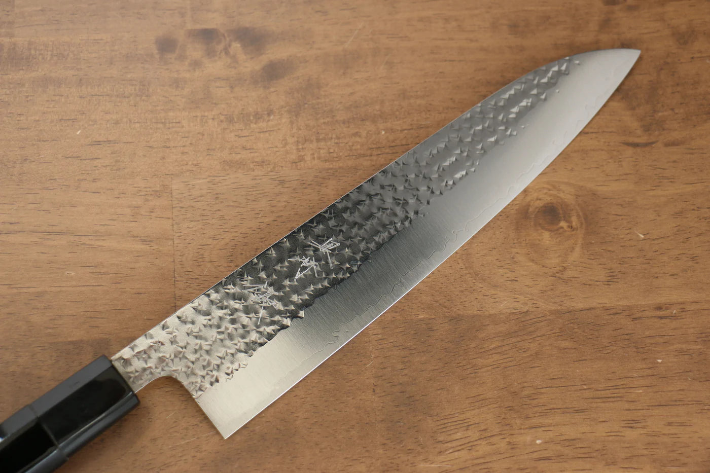 Thương hiệu Yu Kurosaki Ánh Sáng Senko R2/SG2 Rèn thủ công Khảm vàng Phượng Hoàng Dao đa năng Gyuto dao Nhật 240mm sơn mài Có kèm bao