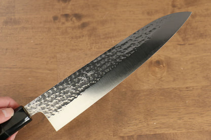 Thương hiệu Yu Kurosaki Ánh Sáng Senko R2/SG2 Rèn thủ công Khảm vàng Phượng Hoàng Dao đa năng Gyuto dao Nhật 240mm sơn mài Có kèm bao