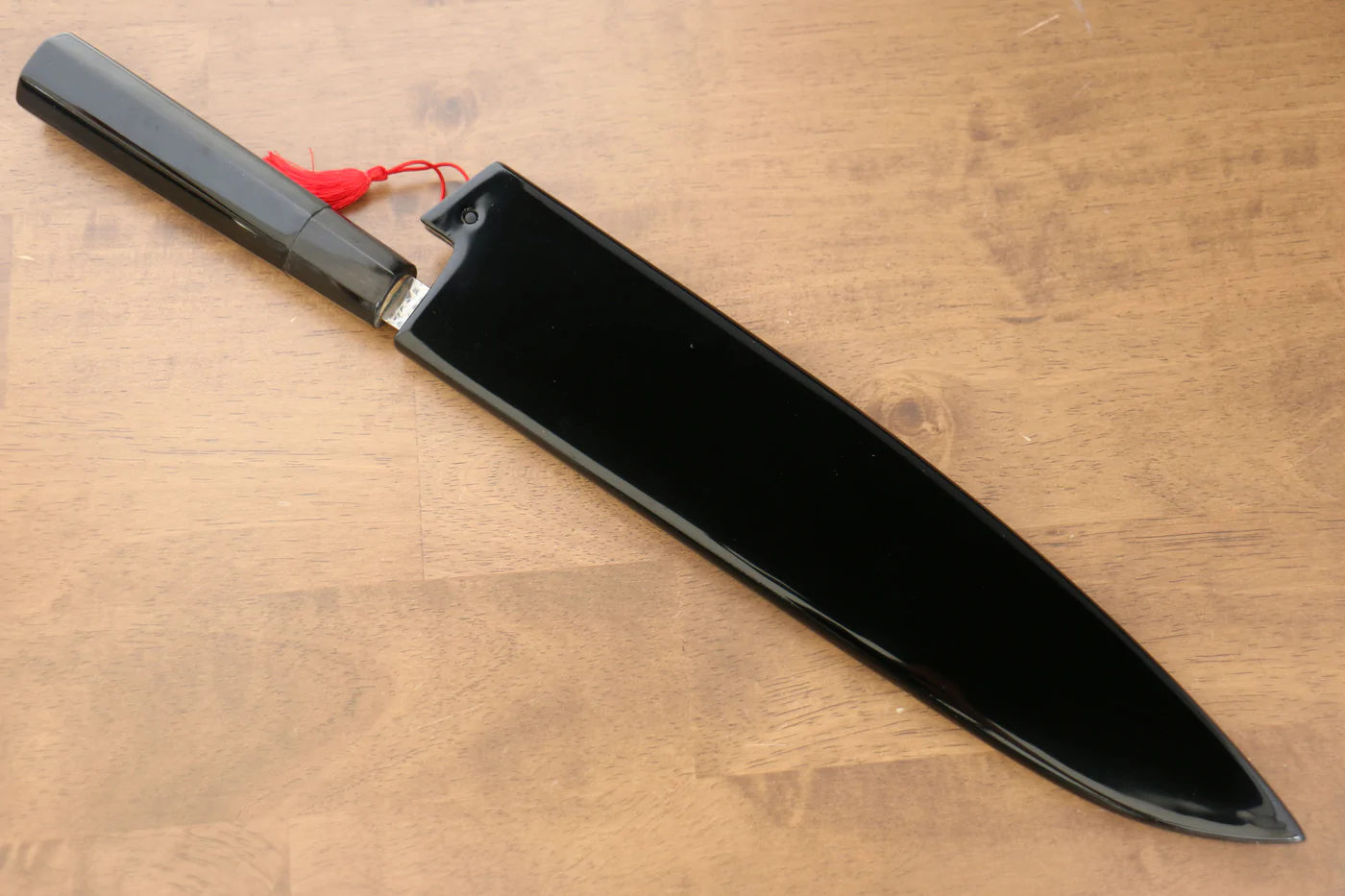 Thương hiệu Yu Kurosaki Ánh Sáng Senko R2/SG2 Rèn thủ công Khảm vàng hình Rồng Dao đa năng Gyuto dao Nhật 270mm sơn mài Có kèm bao