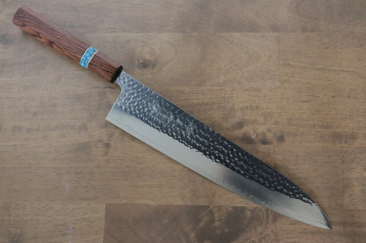 Thương hiệu Yu Kurosaki Ánh Sáng Senko R2/SG2 Rèn thủ công Dao đa năng Gyuto dao Nhật 270mm chuôi chuôi  dao gỗ Phong (màu nâu