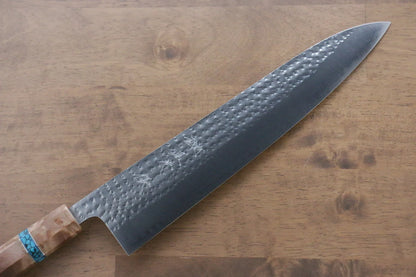 Marke Yu Kurosaki Leichte Serie Senko-Stahl R2/SG2 handgeschmiedetes Messer Gyuto-Mehrzweckmesser Japanisches Messer 270 mm Griff aus Ahornholz 