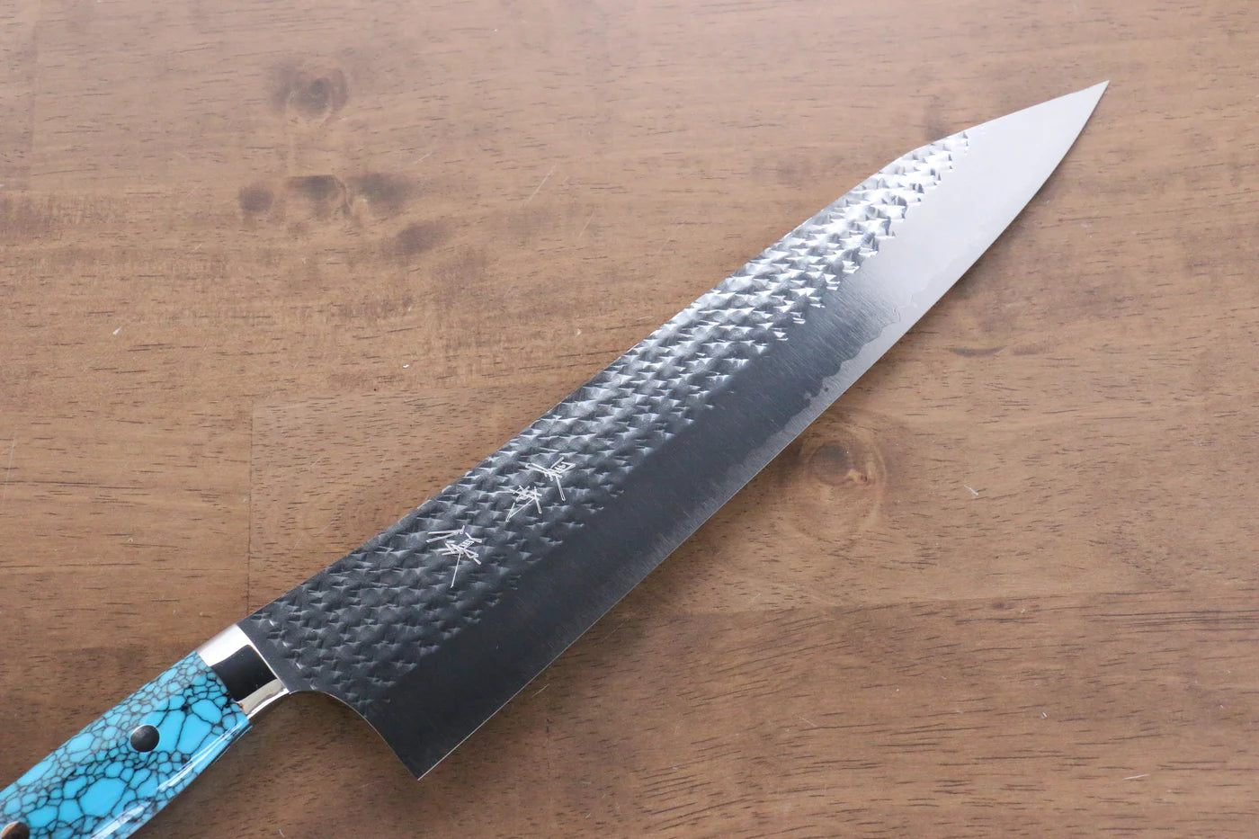 Thương hiệu Yu Kurosaki Ánh Sáng Senko R2/SG2 Rèn thủ công Dao đa năng Gyuto dao Nhật 270mm đá Ngọc Lam