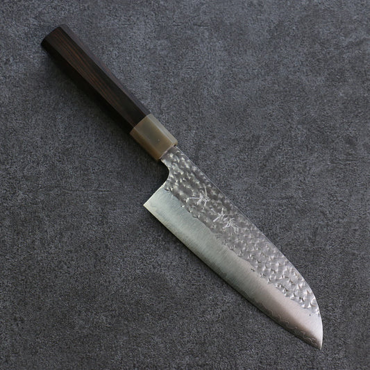 Thương hiệu Yu Kurosaki Ánh Sáng Senko R2/SG2 Rèn thủ công Dao đa năng Santoku dao Nhật 165mm chuôi chuôi  dao gỗ Mun