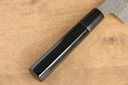 Thương hiệu Yu Kurosaki Ánh Sáng Senko R2/SG2 Rèn thủ công Khảm vàng hình Rồng Dao đa năng Santoku dao Nhật 165mm sơn mài Có kèm bao