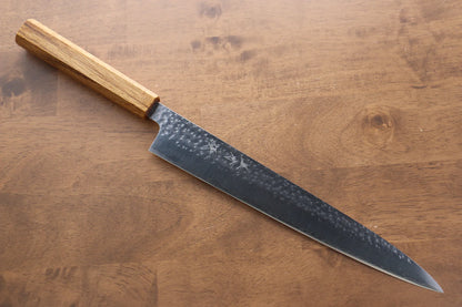 Thương hiệu Yu Kurosaki Ánh Sáng Senko R2/SG2 Rèn thủ công Dao lọc gân chuyên dụng Sujihiki dao Nhật 270mm chuôi chuôi  dao gỗ Sồi sơn mài