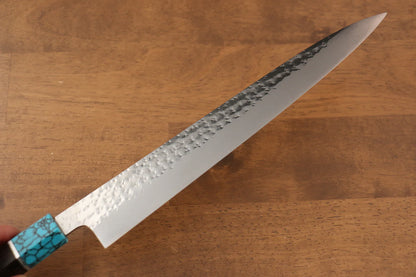 Thương hiệu Yu Kurosaki Ánh Sáng Senko R2/SG2 Rèn thủ công Dao lọc gân chuyên dụng Sujihiki dao Nhật 270mm chuôi dao gỗ Wenge