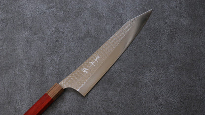 Hochwertiges japanisches Messer – Yu Kurosaki handgeschmiedetes Mehrzweckmesser Gyuto-Serie Senko Ei-Stahl R2/SG2 240 mm mit Padoauk-Holzgriff