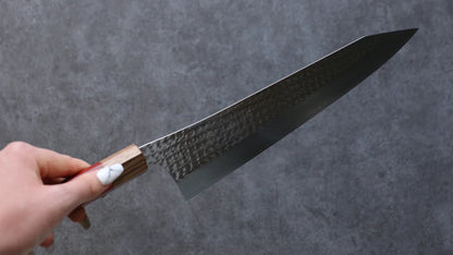 Thương hiệu Yu Kurosaki Ánh Sáng Senko EI R2/SG2 Rèn thủ công Dao đa năng Gyuto dao Nhật 270mm chuôi chuôi  dao gỗ hương