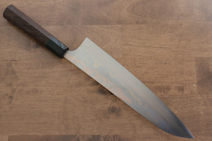 Marke Yu Kurosaki Phoenix VG10 Farbiges Gyuto-Mehrzweckmesser aus Damaststahl, japanisches Messer, 240 mm Griff aus Wengeholz