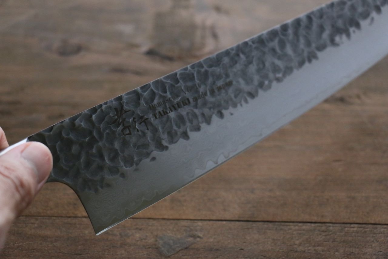 Sakai Takayuki VG10 33 Layer Damascus Gyuto Japanese Chef's Knife 210mm - Japanny - Best Japanese Knife