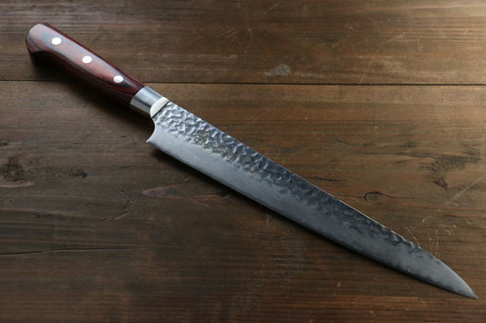 Sakai Takayuki VG10 33 Layer Damascus Sujihiki Sushi Japanese Chef Knife, 240mm - Japanny - Best Japanese Knife