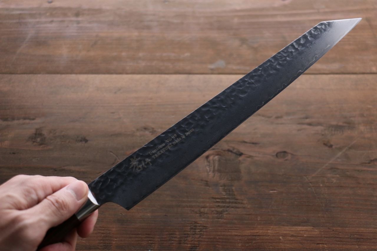 Sakai Takayuki VG10 33 Layer Damascus Kiritsuke Yanagi Japanese Chef Knife, 270mm - Japanny - Best Japanese Knife