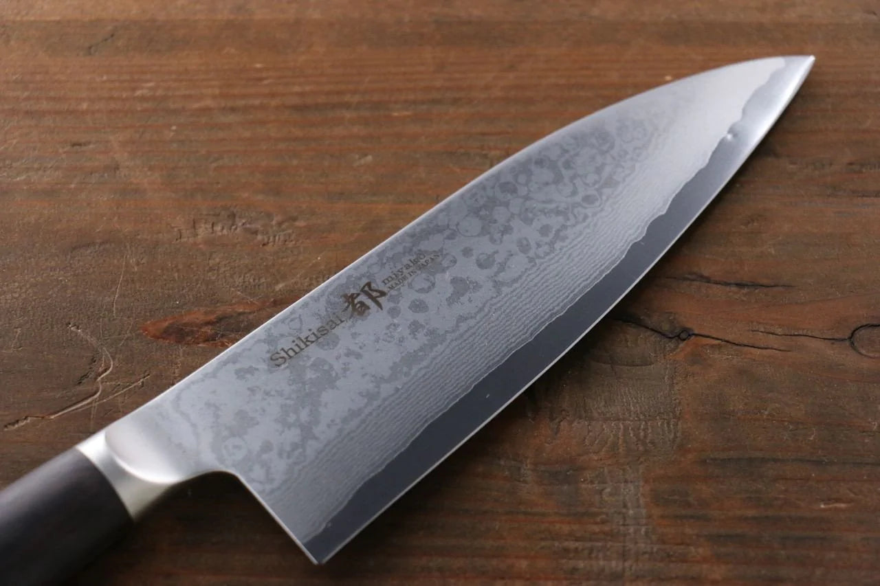 Thương hiệu Miyako  AUS8 Thép Damascus 33 lớp Dao làm cá chuyên dụng Deba dao Nhật 165mm