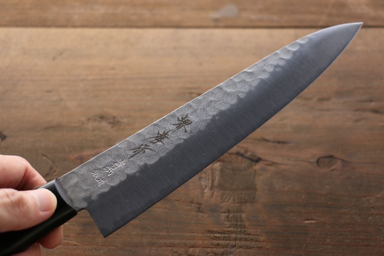 Sakai Takayuki 3 Layer Hammered Blue Steel Core Gyuto Japanese Chef Knife, 180mm - Japanny - Best Japanese Knife