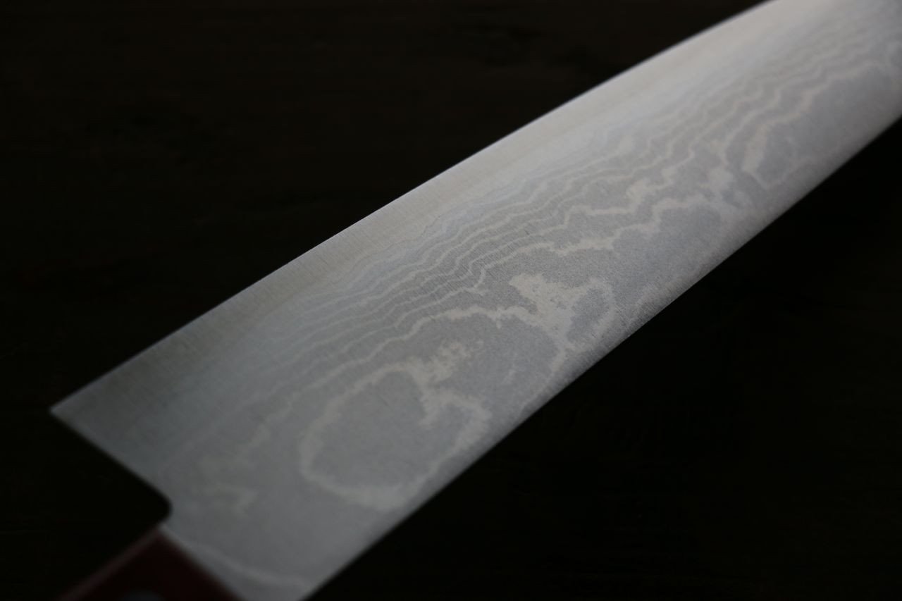 Shigeki Tanaka VG10 17 Layer Damascus Hand Forged Japanese Chef's Gyuto Knife 210mm - Japanny - Best Japanese Knife