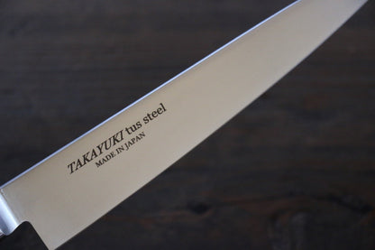 Takayuki Sakai TUS Steel Petty Knife 150mm 堺 孝行 TUS鋼 ペティーナイフ 150mm Thương hiệu Sakai Takayuki Thép TUS Dao nhỏ đa năng Petty dao Nhật 150mm chuôi dao
