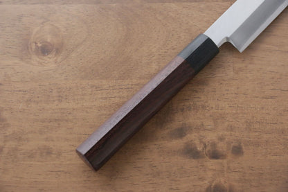 Thương hiệu Jikko Thép Bạc No.3 Dao thái cá sashimi chuyên dụng Yanagiba dao Nhật 270mm chuôi dao gỗ Đàn Hương