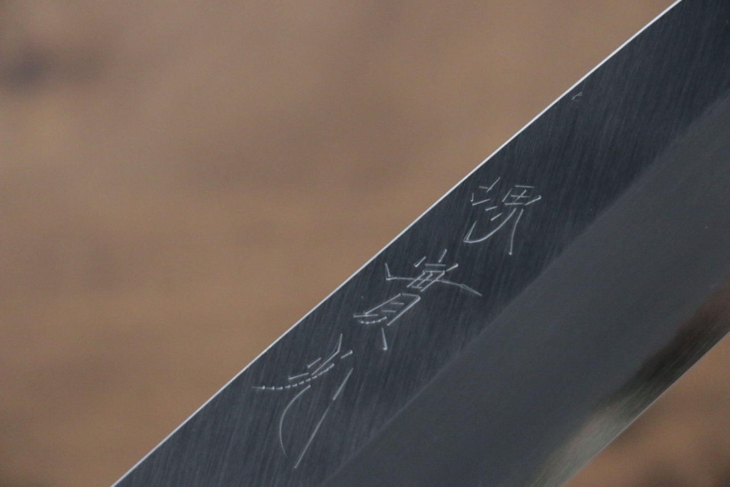 Thương hiệu Jikko Thép trắng No.2 Dao chuyên dụng rau củ quả Usuba (hình dao lưỡi liềm) dao Nhật 165mm chuôi dao gỗ Đàn Hương
